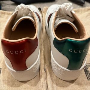 Gucci Women’s Ace Sneaker- 39+ (US-9.5)